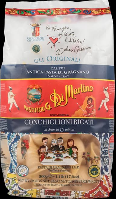 Pacco di Conchiglioni Pastificio G. Di Martino